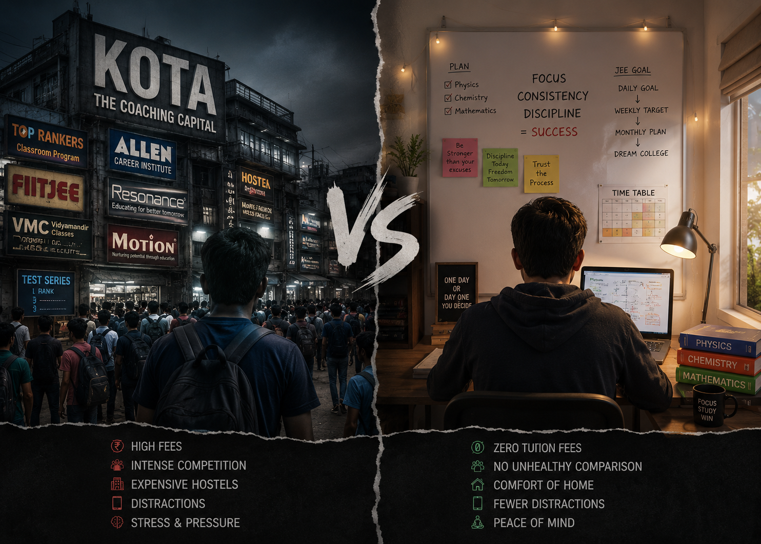 Kota Coaching Depth — Without the ₹30,000 Fee
